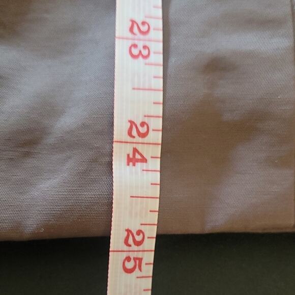 Eileen Fisher Jacket M Lgt Brown Snap Front Fully Lined Cotton Blend Minimalist - Picture 11 of 12